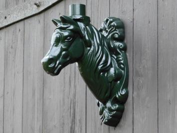 Wandarm Paardenhoofd voor Lamp - Alu - Groen of zwart