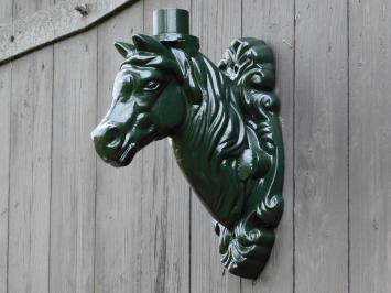 Wandarm Paardenhoofd voor Lamp - Alu - Groen