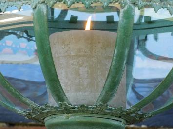 Windlicht - Lantaarn XL - 145 cm - Metaal - Vintage Green