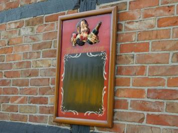 Klassiek Wandbord Hout - Wine Selection - 3D
