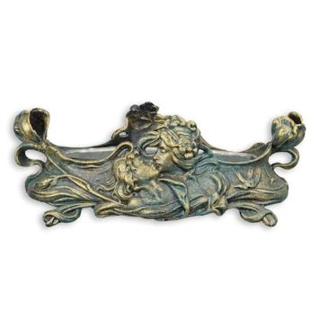 Een prachtige gietijzeren Art Nouveau , Jardiniere of plantenbak