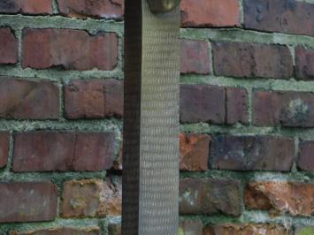 Eenmalig: Grote Leeuwenkop op Standaard - 120 cm - Messing - aluminium