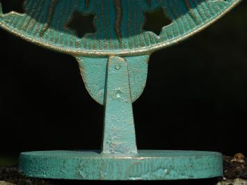 Sierlijke Zonnewijzer - 40 cm - Turquoise - Gietijzer